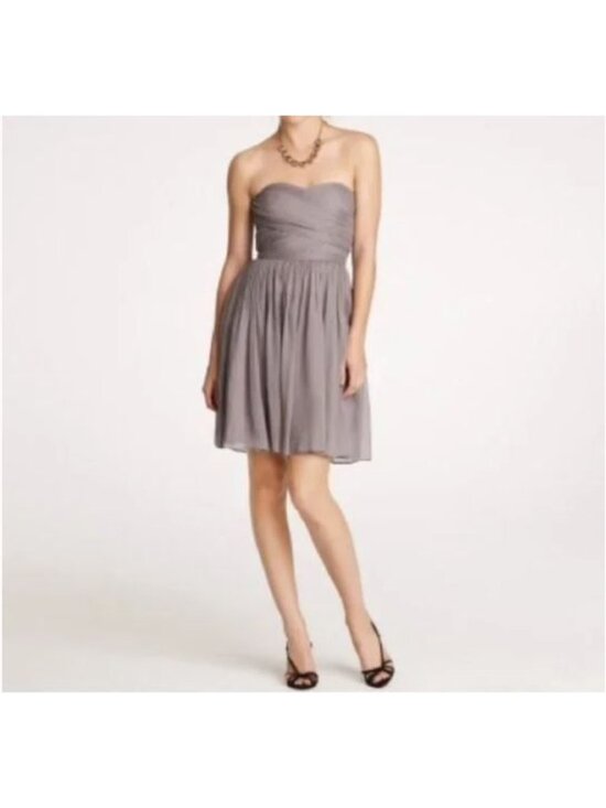 J.Crew Dresses & Skirts - NWT J.Crew Women's Formal Dress Marbella Strapless in Silk Chiffon Size 10 790